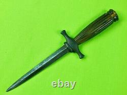 Antique Très Vieux Anglais Anglais Angleterre 18 19 Century Dagger Fighting Couteau