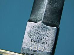 Antique Vieil Anglais Britannique Sheffield Petite Dame Couteau Fighting Dagger