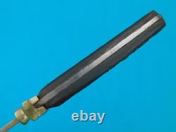 Antique couteau de combat poignard d’importation britannique de la guerre de Sécession américaine du XIXe siècle