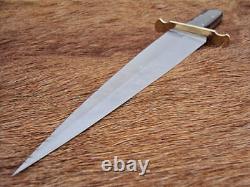 Arc Couverts Custom Made Hunting Dagger D2 Outil En Acier Bull Corne Couteau Avec Gaine