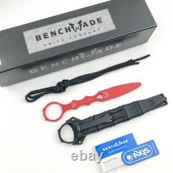 BENCHMADE SOCP 176BK-COMBO Ensemble d’entraînement dagger combo 440c avec poignée en acier inoxydable