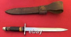 Baïonnette suédoise personnalisée par Jim Ort-OZ Knives, étui sur mesure