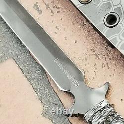 Barry Dawson Couteaux G3 6 Dagger Couteau À Lame Fixe #008 2016 Kryptek Kydex USA