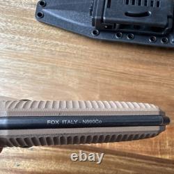 Bastinelli Grozo Dague de combat / couteau N690Co fabriqué par Fox Knives en Italie