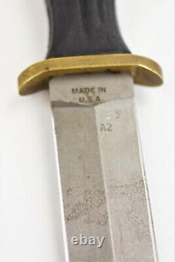 Blackjack Couverts Applegate Fairbairn Fighting Knife / Dagger 1991-1997 A2 Steel