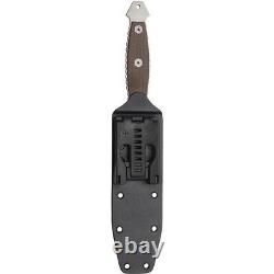 Boîtier XX Besh Wedge Fixed Knife 6.5 Poignée G10 En Linge De Lame En Acier Inoxydable