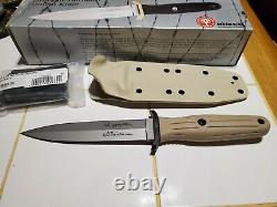 Boker 120543des Applegate Fairbairn Desert Storm Dague Couteau Avec Nibrage