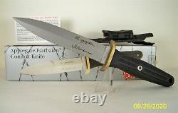 Boker Applegate-fairbairn Combat Knife Double Edge New Old Stock Fighting Knife