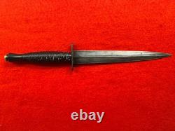 Bon couteau de combat Fairbairn Sykes 3e Ptn par A. Wright & Sons, Sheffield (108)