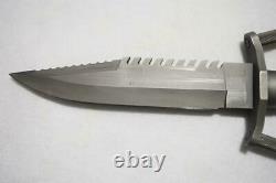 Buckmaster 184 Survival Knife Withsheathcompassdaggers (sharpened, Jamais Utilisé)