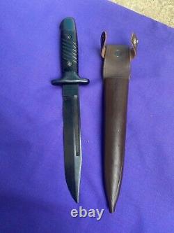 Bulgare Allemand Trench Fighting Knife Dagger K98 Mauser Landing Troops Wwii