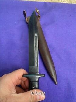 Bulgare Allemand Trench Fighting Knife Dagger K98 Mauser Landing Troops Wwii
