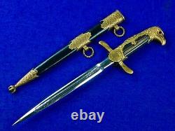 Bulgare Bulgarie Ww2 Allemand Made Air Force Officer’s Dagger Fighting Knife