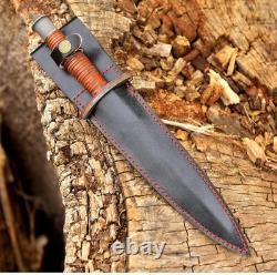 CASE V-42 Dague à Double Tranchant Couteau des Forces Spéciales US WWII FSSF Brigade du Diable