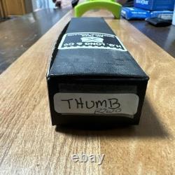 COUTEAU À POUCE OSS 3 À REVER DE VINTAGE H. G. LONG & Co. FAIT MAIN, FOURREAU