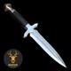 Couteau D'agresseur Combat Couteau Fait Main En Acier D2 Edc Tactique De Survie Et De Chasse