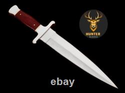 COUTEAU DAGUE TOUTEPUISSANCE ARKANSAS FAIT MAIN EN ACIER D2 COUTEAU DE SURVIE DE CHASSE