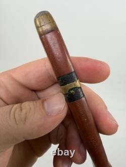 COUTEAU DE COMBAT THÉÂTRE FAIT MAIN US WW2 WWII AVEC FOURREAU