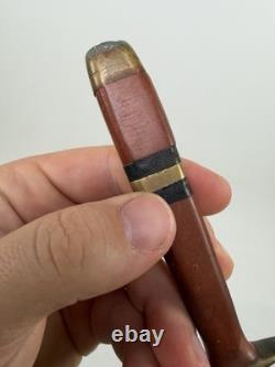 COUTEAU DE COMBAT THÉÂTRE FAIT MAIN US WW2 WWII AVEC FOURREAU