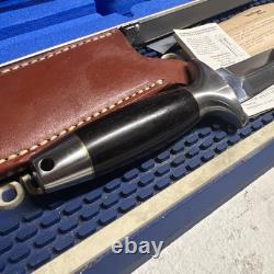 COUTEAU KERSHAW VINTAGE - MODÈLE 1007 TROOPER - DAGUE KERSHAW - Avec ÉTUI et BOÎTE ORIGINALE
