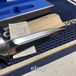 COUTEAU KERSHAW VINTAGE - MODÈLE 1007 TROOPER - DAGUE KERSHAW - Avec ÉTUI et BOÎTE ORIGINALE