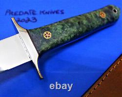 Cadeau de prédateur du Nouvel An, coutume de couteau dague inspiré du style fait main sans amour