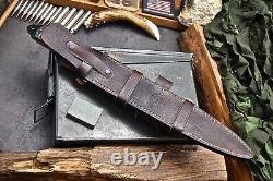 Colline et ruisseau CFK Handmade D2 TOOTHPICK DAGGER Couteau Accessoires Set 20BH