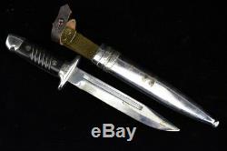 Combat Trench Allemand Bulgare Fighting Couteau Remake Dagger Et Métal Fourreau K98