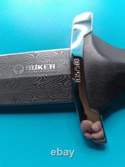 Couteau Boker Swiss Dagger en damas torsadé