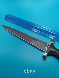 Couteau Boker Swiss Dagger en damas torsadé