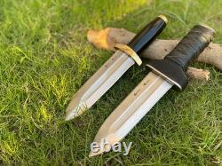 Couteau DAGGER fait main de Thorfinn, Couteau de chasse en acier au carbone, Anime Vinland Saga