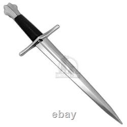 Couteau Dagger Gothique Fait Main, Couteau Dagger Médiéval, Couteau Dagger Viking + Gaine