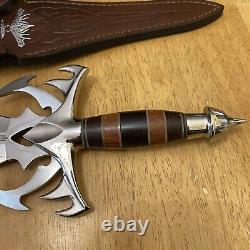 Couteau Dagger Hornet GiL HIBBEN 1997 avec Étui CIB Édition Signature Première Série UC985