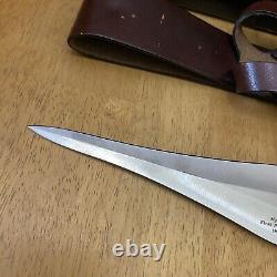 Couteau Dagger Hornet GiL HIBBEN 1997 avec Étui CIB Édition Signature Première Série UC985