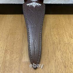 Couteau Dagger Hornet GiL HIBBEN 1997 avec Étui CIB Édition Signature Première Série UC985