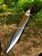 Couteau Dague Fixe De Chasse Pr&ecirc;t Au Combat En Acier J2 Forg&eacute; &agrave; La Main Premium