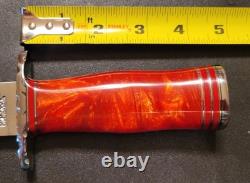 Couteau Dague Personnalisé en Acier D2 Impact Cutlery Poignée en Résine - 2196