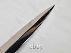 Couteau Dague Vintage Weber Luzern Rostfrei Marqué Commerce Suisse Style Solingen