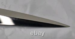 Couteau Dague Vintage Weber Luzern Rostfrei Marqué Commerce Suisse Style Solingen