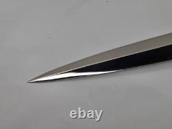 Couteau Dague Vintage Weber Luzern Rostfrei Marqué Commerce Suisse Style Solingen