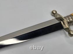 Couteau Dague Vintage Weber Luzern Rostfrei Marqué Commerce Suisse Style Solingen