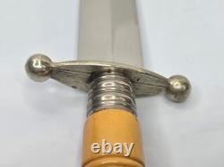 Couteau Dague Vintage Weber Luzern Rostfrei Marqué Commerce Suisse Style Solingen