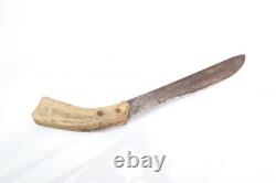 Couteau Dague de Combat / Chasse Amérindien Ancien Rare