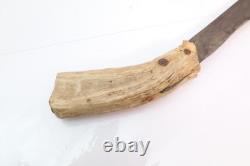 Couteau Dague de Combat / Chasse Amérindien Ancien Rare