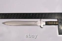 Couteau Dague de Combat Sportif en Acier D2 MICARTA en Toile Fait Main 18,4Kma 1690