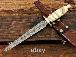 Couteau Damas Personnalisé Avec Boîte Dague Royal Avec Boîte Couteau Avec Gaine