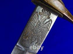 Couteau De Combat Dagger De L'officier, Ancien Serbe Ou Yougoslave Ww2