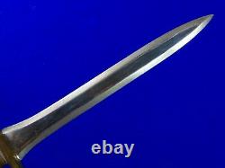Couteau De Combat Sur Mesure Américain Vintage Fabriqué À La Main Dagger
