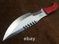 Couteau De Traqueur En Acier De Ressort Sur Mesure, Dagger, Tactique, Bush Craft