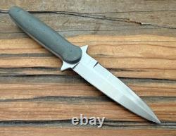 Couteau Erik Loreno 8.875 Dagger, Lame 4.12 1095, Poignée Micarta, Poche Personnalisée